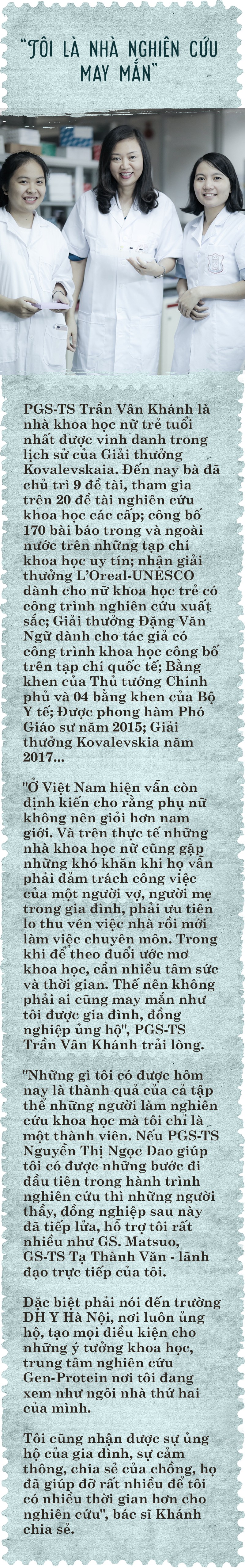 Nữ tiến sĩ giải mã gen và hành trình truyền lửa - Ảnh 9.