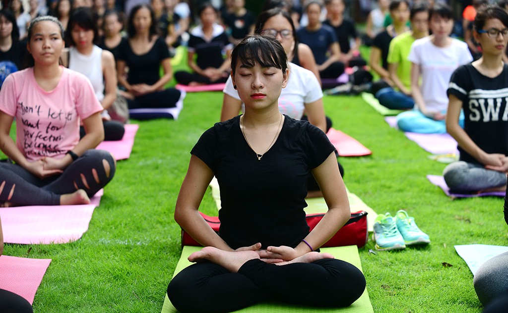 Luyện thở bụng để khỏe - Ảnh 1. Luyện thở bụng để khỏe - Ảnh 1.