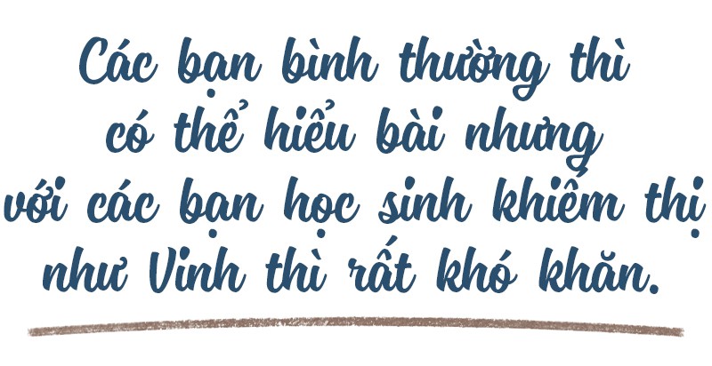 Nữ sinh khiếm thị giành học bổng 1 tỉ đồng - Ảnh 7.
