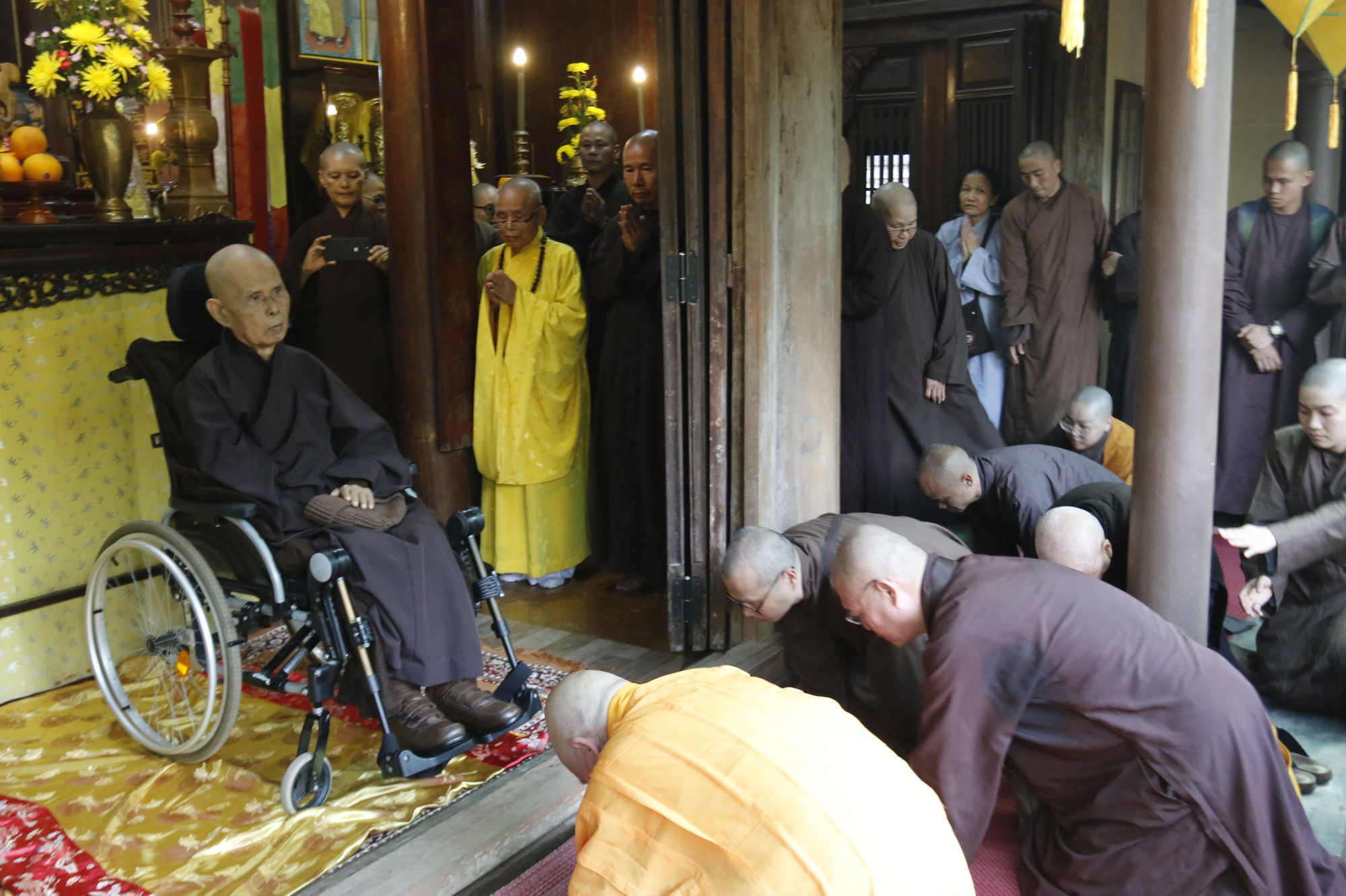 Thiền sư Thích Nhất Hạnh: Về nước để được sống nơi đất Tổ - Ảnh 6. Thiền sư Thích Nhất Hạnh: Về nước để được sống nơi đất Tổ - Ảnh 6.