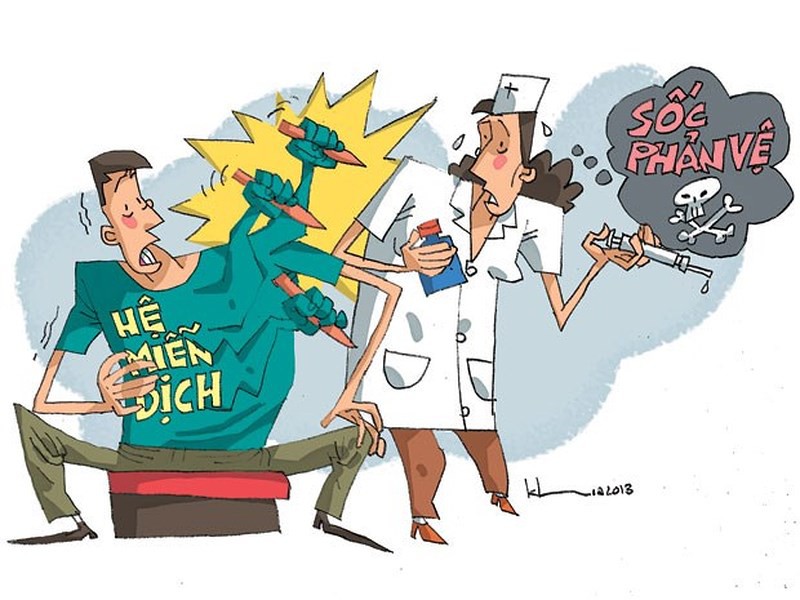 Sốc phản vệ - Ảnh 1. Sốc phản vệ - Ảnh 1.