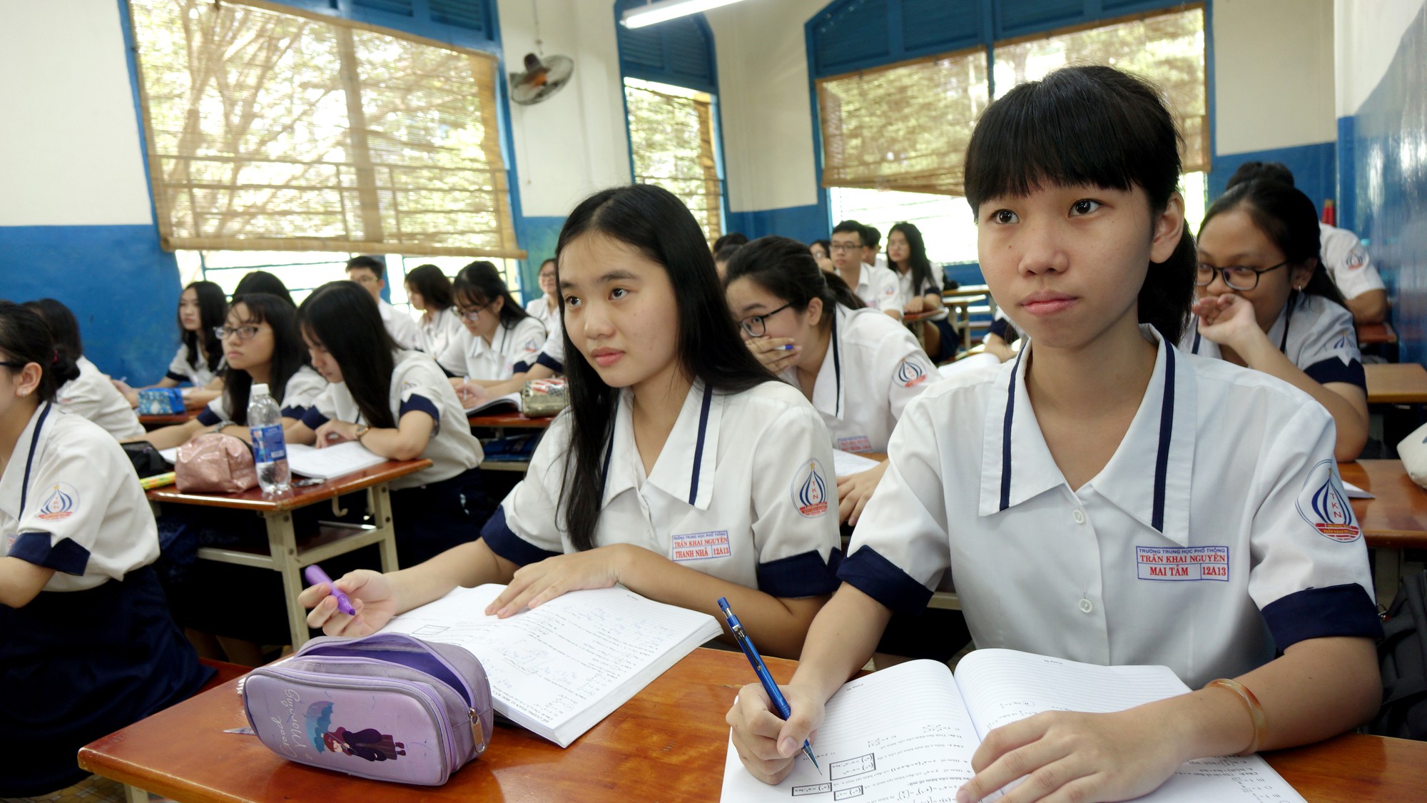 Học sinh nghiên cứu về… sợ học - Ảnh 1. Học sinh nghiên cứu về… sợ học - Ảnh 1.