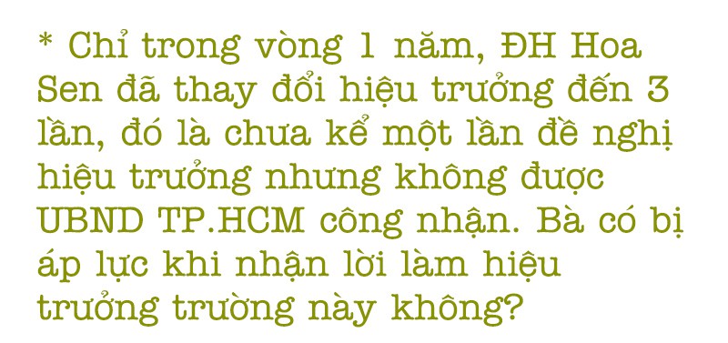 GS.TS Mai Hồng Quỳ: làm hiệu trưởng tốt, không dễ! - Ảnh 3.