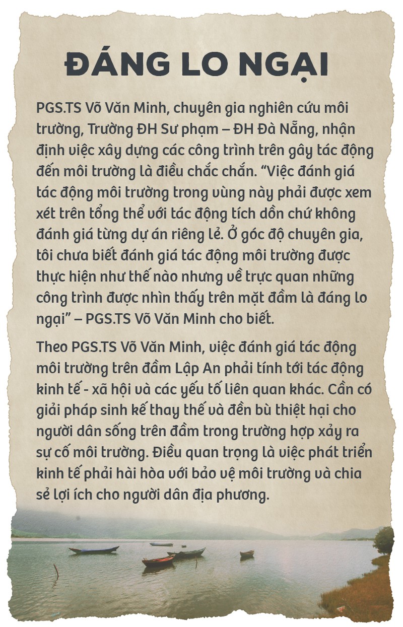 Bê tông hoá đầm Lập An - đầm nước lợ đẹp nhất miền Trung - Ảnh 8.
