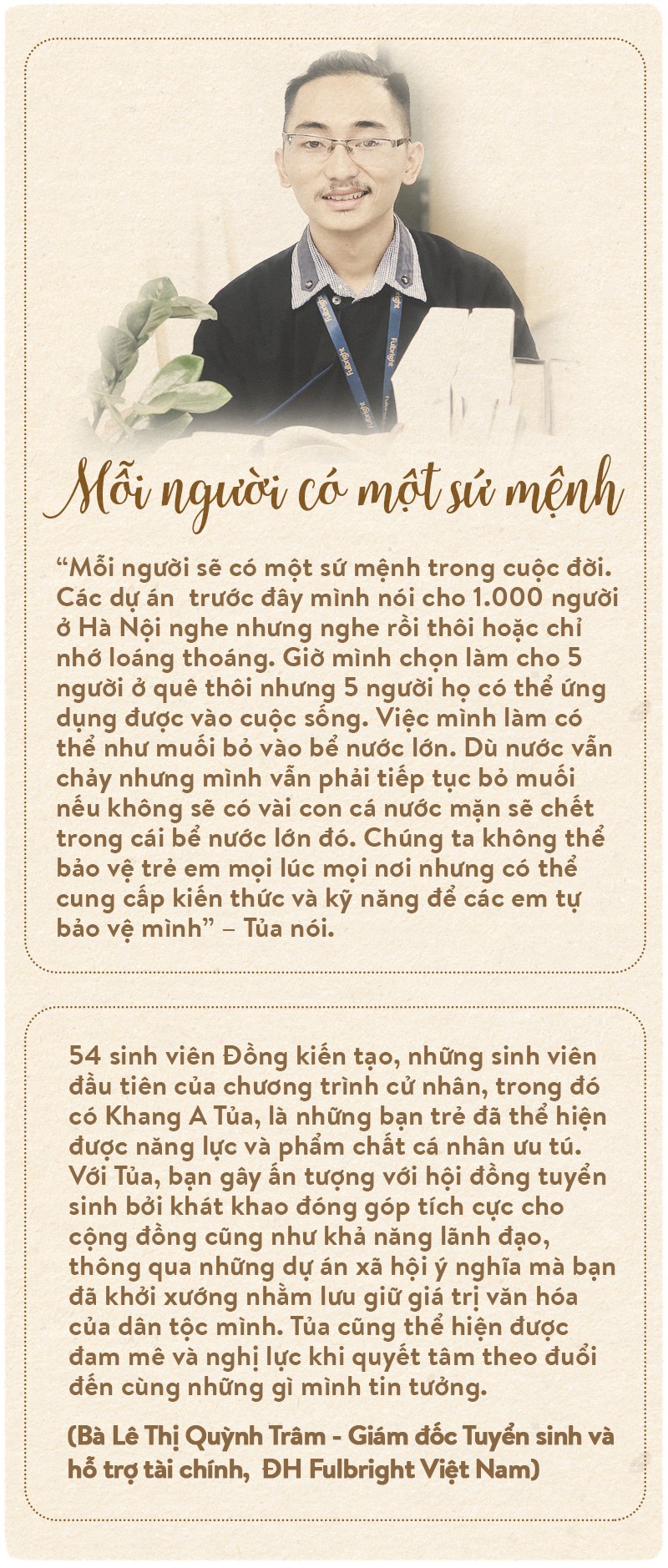 Đường đến Fulbright của Khang A Tủa - Ảnh 14.