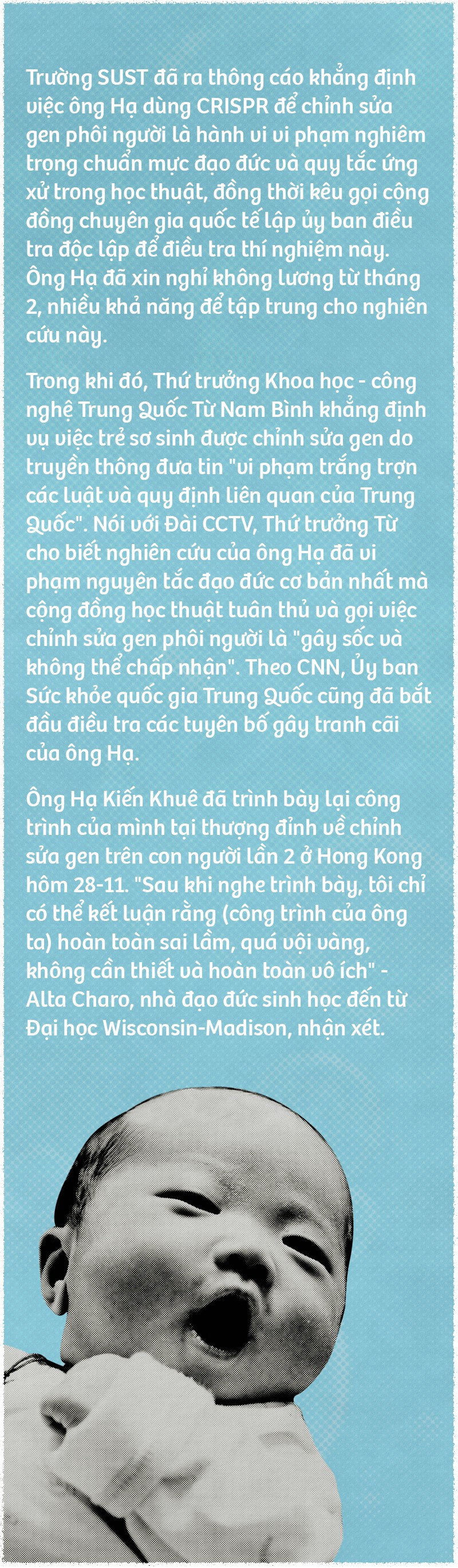 Em bé chỉnh sửa gen và thời kỳ khoa học đen tối? - Ảnh 10.