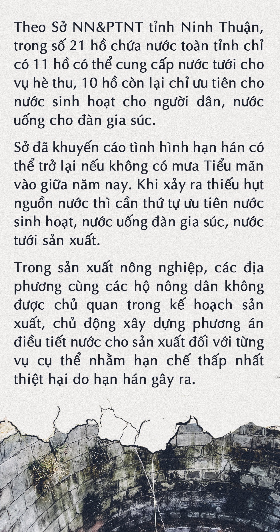 Ninh Thuận khát cháy ngay đầu mùa khô - Ảnh 13.