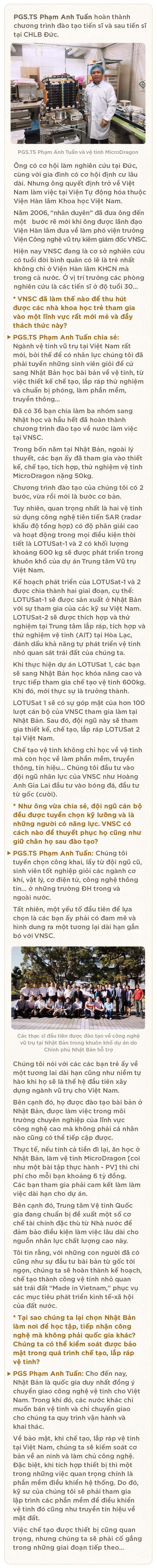 Phóng vệ tinh đầu tiên Việt Nam chế tạo: Ước mơ vươn tới bầu trời - Ảnh 14.