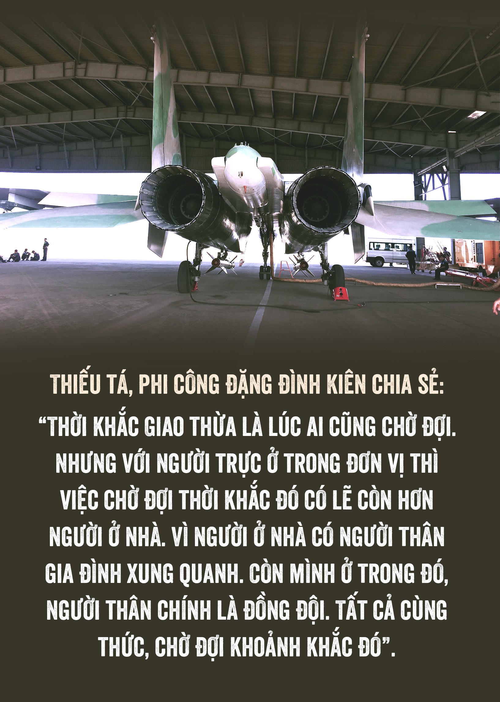 Phi công tiêm kích Su-30MK2 trực Tết - Ảnh 8.