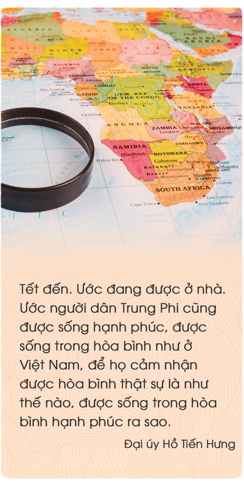 Những người lính đón Tết ở Trung Phi - Ảnh 10.