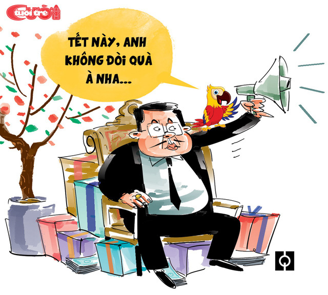 Đi tết sếp - Ảnh 1.