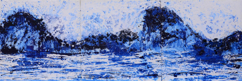 Xèo Chu - Thần đồng hội họa Việt được ví như danh họa Pollock - Ảnh 6. Xèo Chu - Thần đồng hội họa Việt được ví như danh họa Pollock - Ảnh 6.