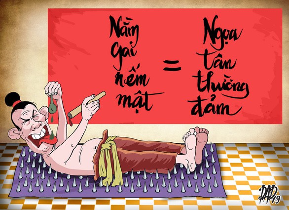 Nghĩa bóng của một lớp thành ngữ nghe có vẻ vô lý, ngược đời - Ảnh 1. Nghĩa bóng của một lớp thành ngữ nghe có vẻ vô lý, ngược đời - Ảnh 1.