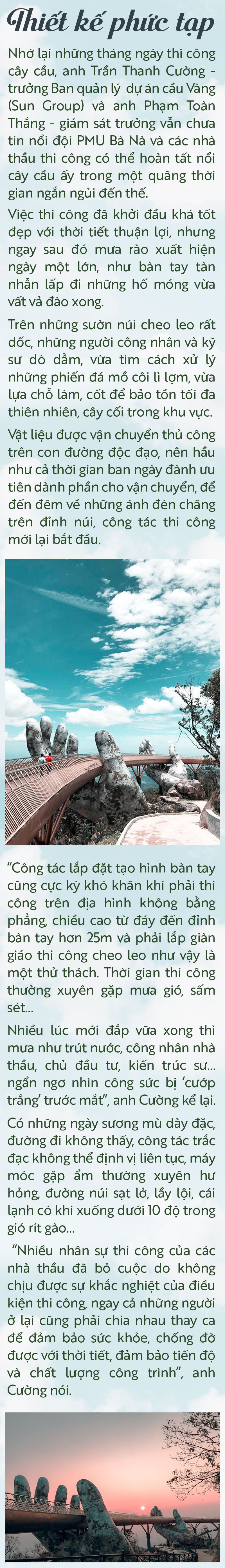 Cầu Vàng - biểu tượng mới giữa ngàn mây - Ảnh 5.