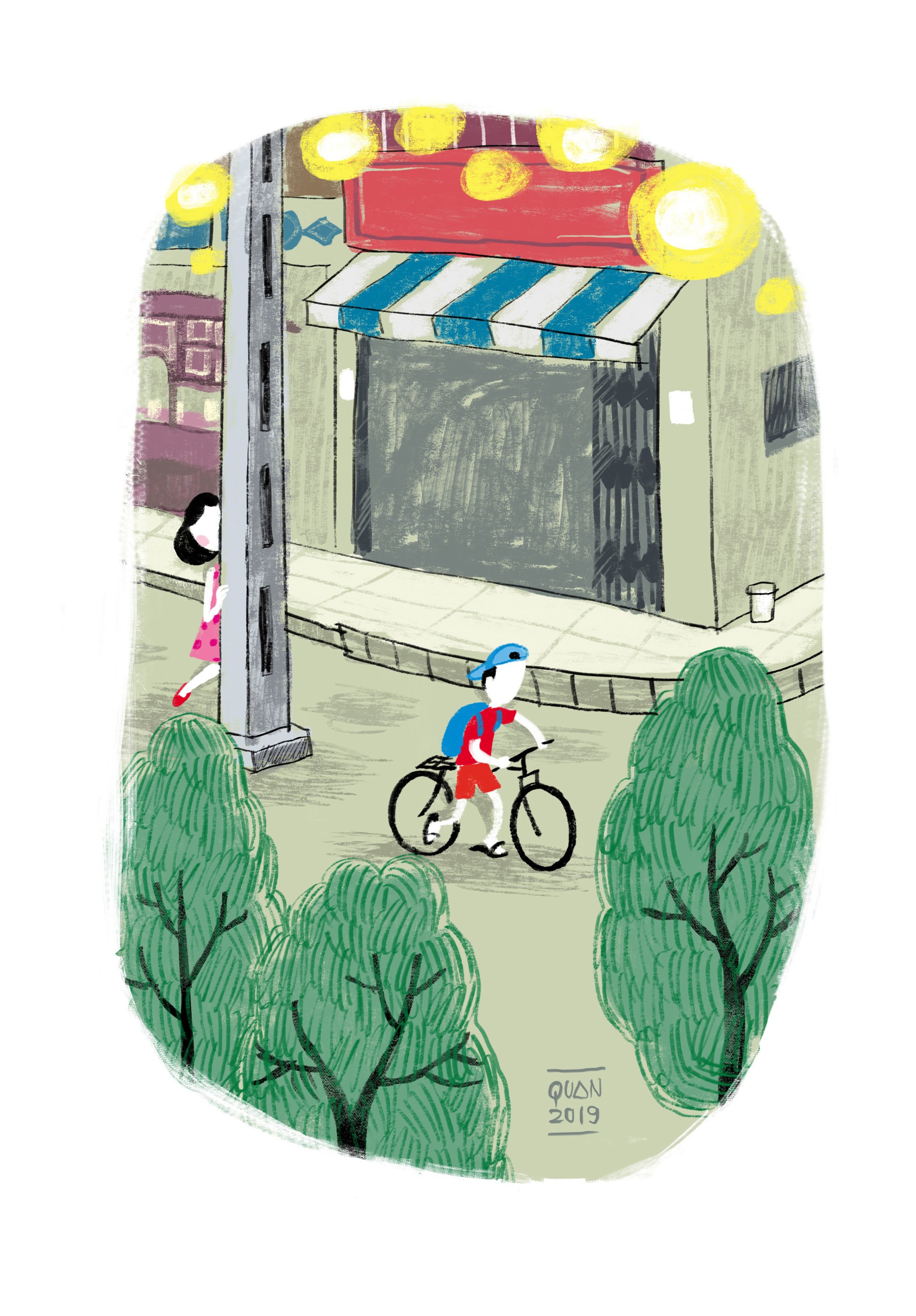 Mẹ đuổi thì con đi! - Ảnh 1.