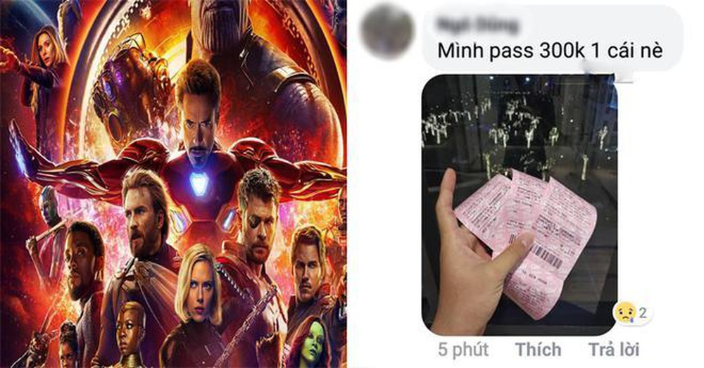 Avengers: Endgame - Phe vé đội giá trên trời làm người xem bức xúc - Ảnh 5. Avengers: Endgame - Phe vé đội giá trên trời làm người xem bức xúc - Ảnh 5.
