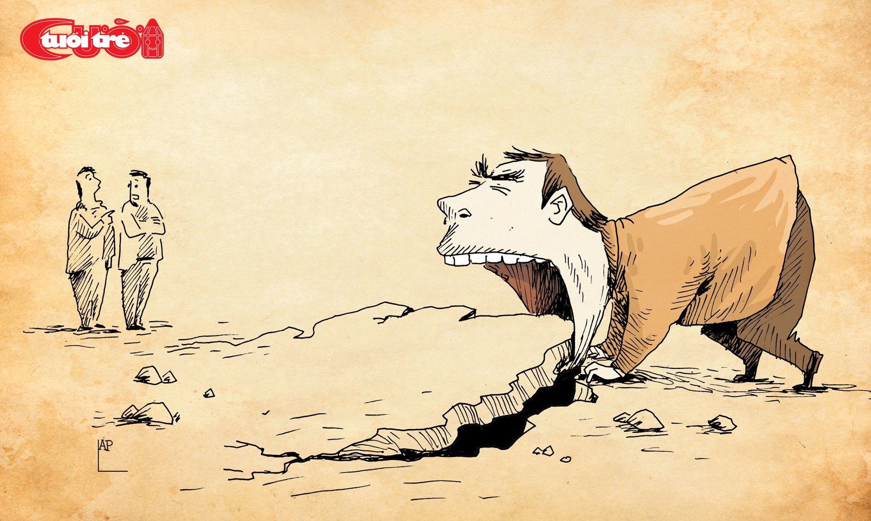 Ăn đất, ăn tất, ăn như xáng xúc - Ảnh 1. Ăn đất, ăn tất, ăn như xáng xúc - Ảnh 1.