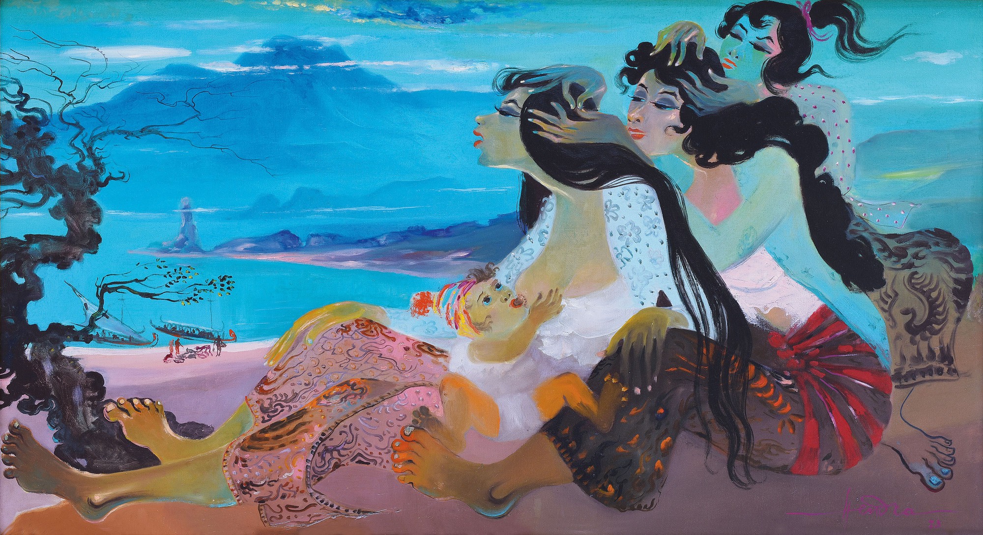 Tranh khỏa thân của Lê Phổ được mua giá kỷ lục 1,4 triệu USD - Ảnh 5. Tranh khỏa thân của Lê Phổ được mua giá kỷ lục 1,4 triệu USD - Ảnh 5.