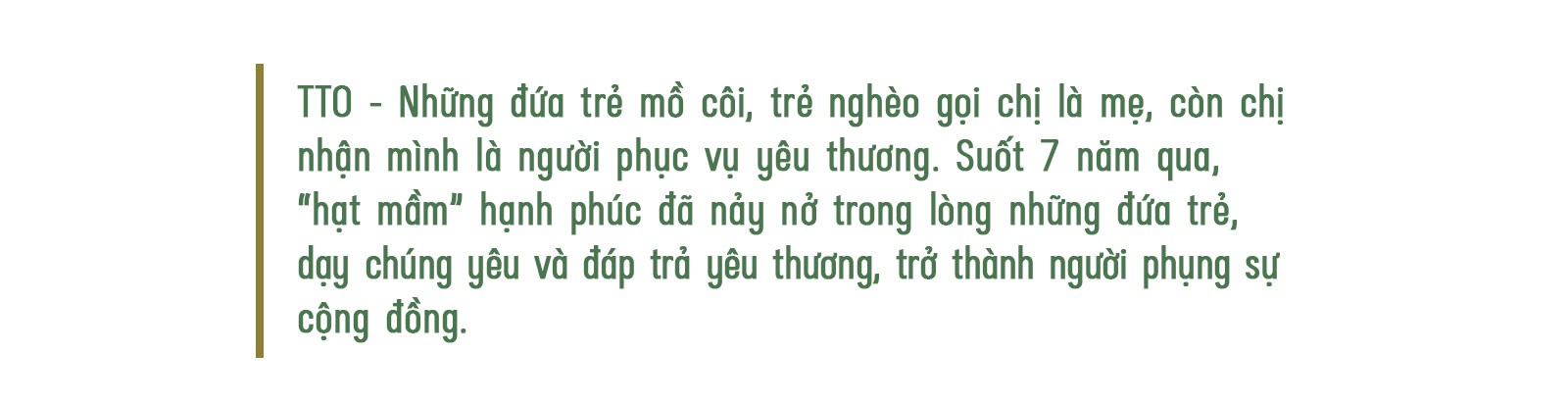 Hạt mầm khát vọng của một người mẹ - Ảnh 1.