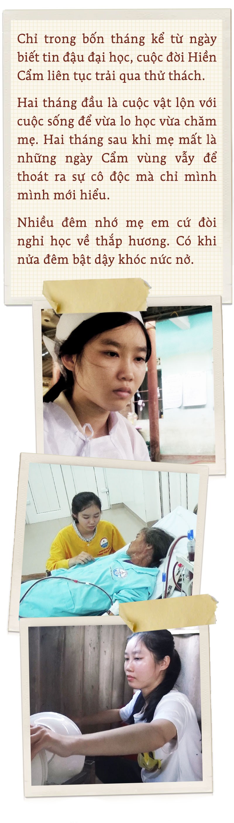 Hành trình yêu thương cùng cô gái Cõng mẹ lên giảng đường - Ảnh 6.