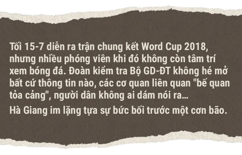 Bản tin lúc rạng sáng và những ngày trong tâm bão - Ảnh 3.