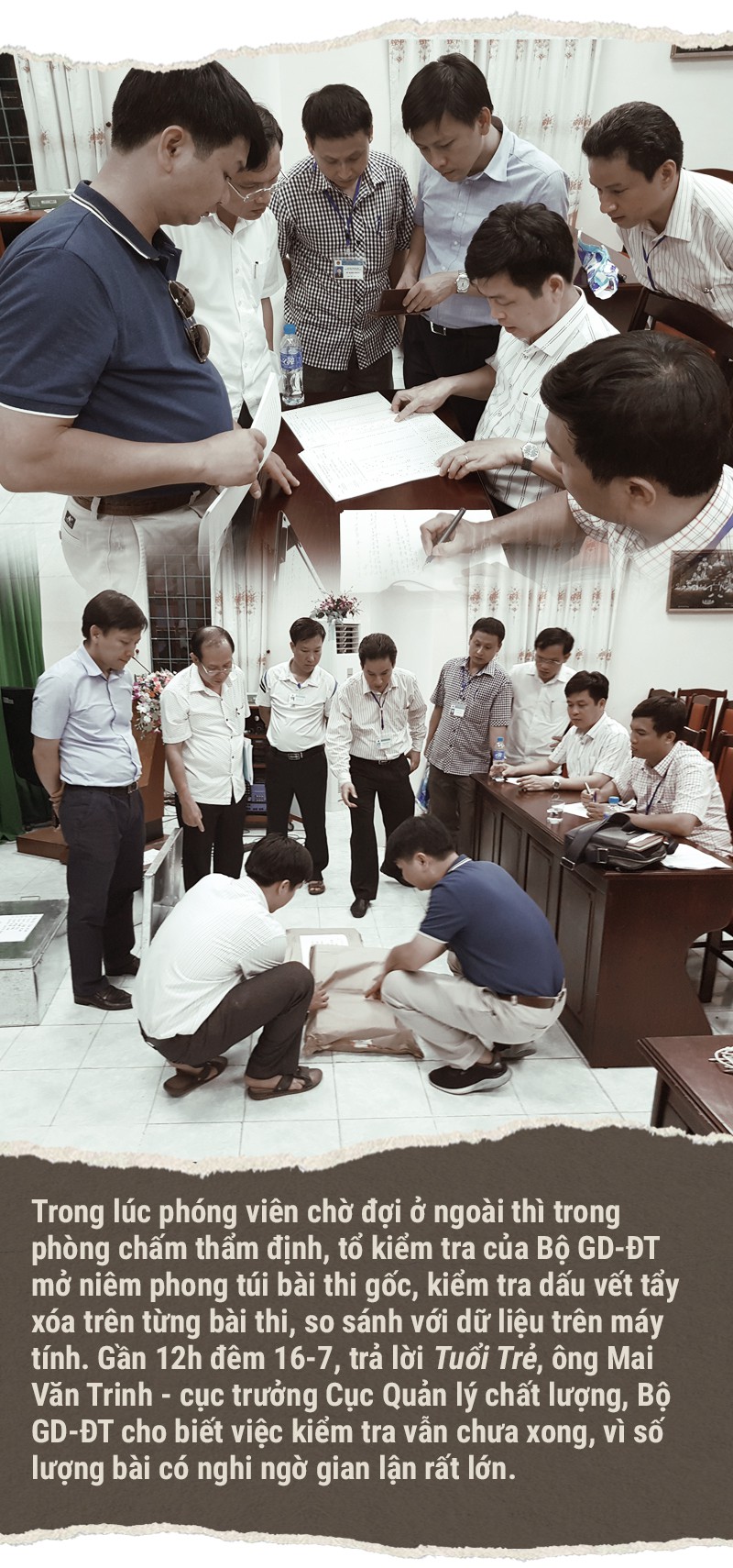 Bản tin lúc rạng sáng và những ngày trong tâm bão - Ảnh 8.