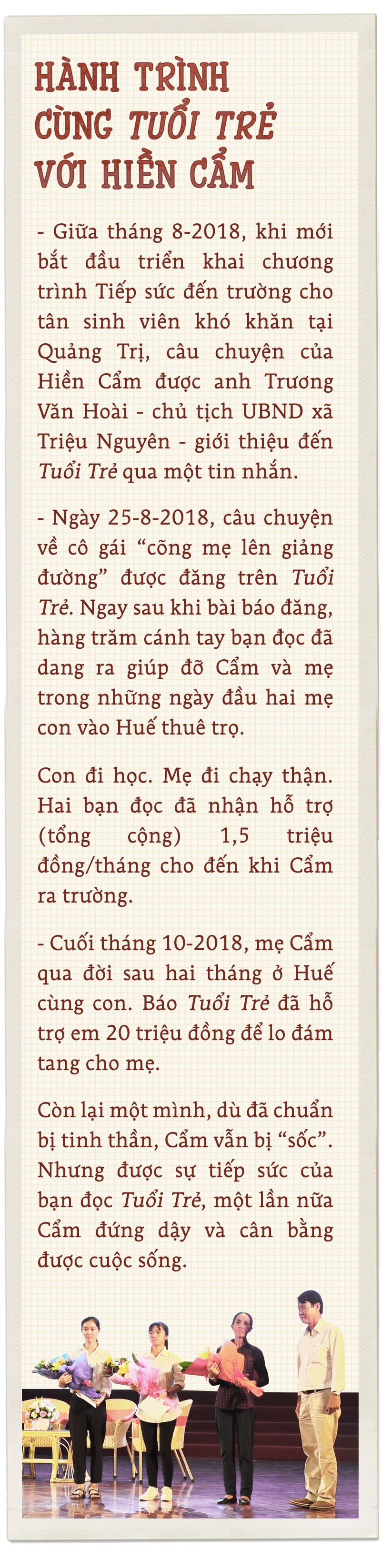 Hành trình yêu thương cùng cô gái Cõng mẹ lên giảng đường - Ảnh 10.