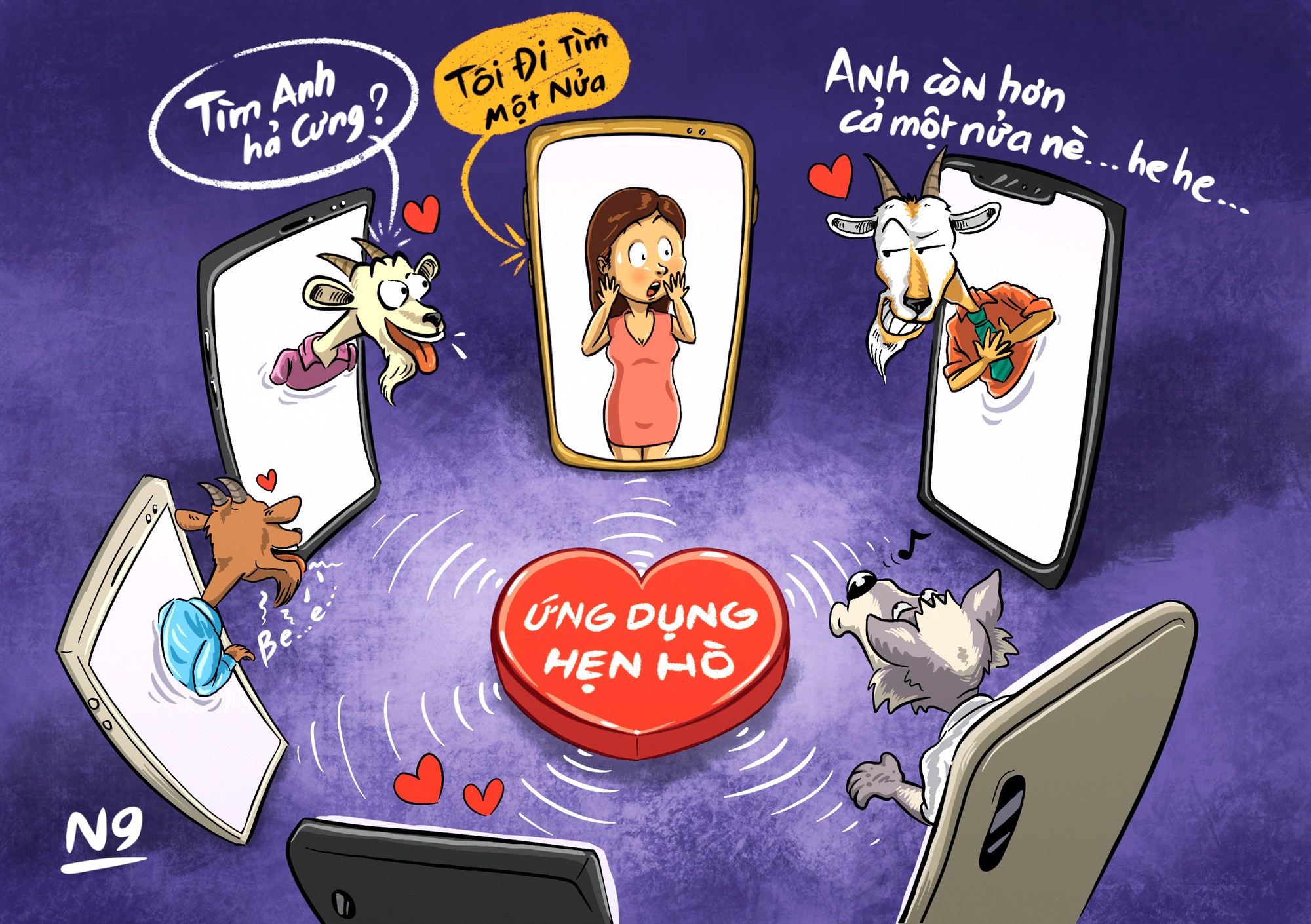 Sôi động hẹn hò ở chợ tình công nghệ online - Ảnh 1. Sôi động hẹn hò ở chợ tình công nghệ online - Ảnh 1.