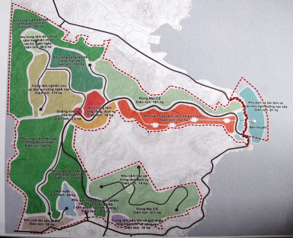 Tạm dừng dự án tầm cỡ thế giới ôm trọn dãy núi Cù Hin - Ảnh 1.