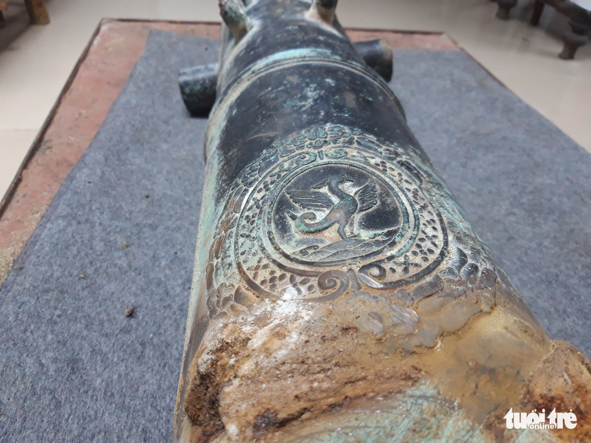 Súng thần công thời Nguyễn ở Đà Nẵng có xuất xứ từ Hà Lan - Ảnh 3.