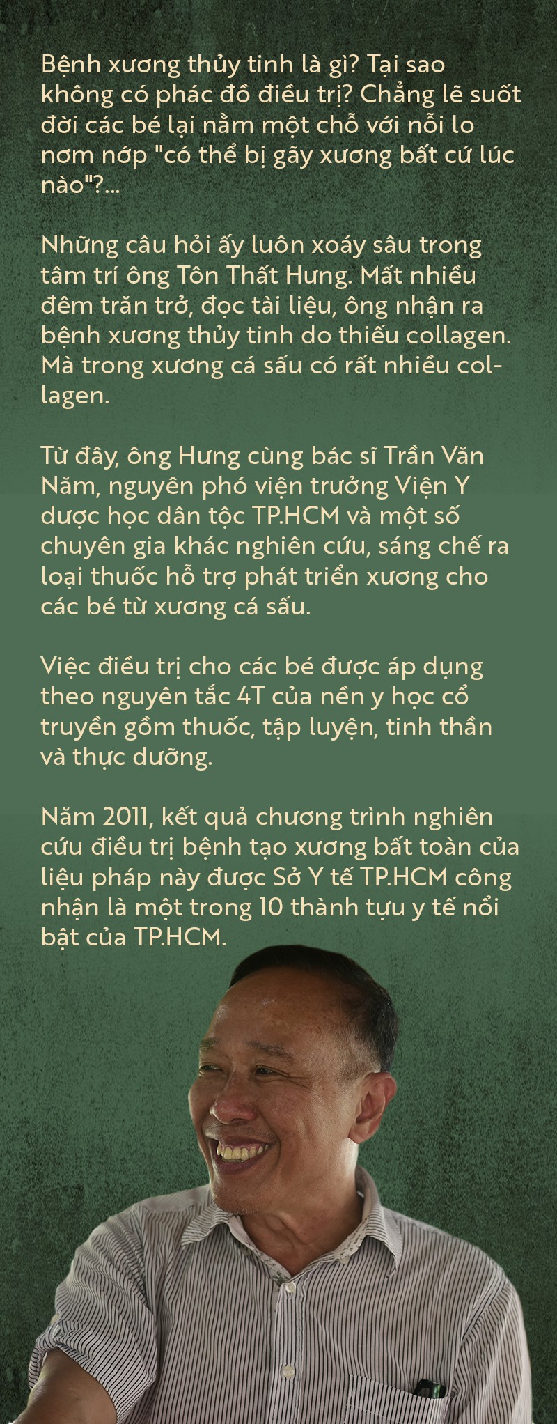 Xương thủy tinh và hành trình giấc mơ làm bác sĩ - Ảnh 3.