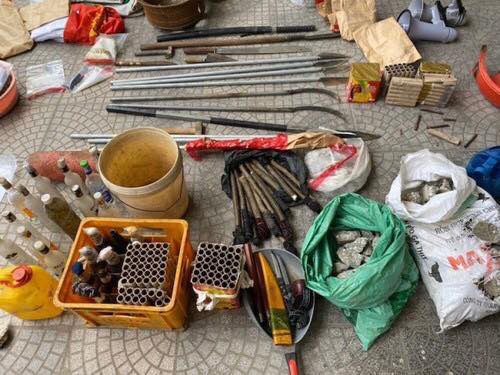 Vụ án Đồng Tâm: Các bị can nhiều lần đổ xăng thiêu chết 3 chiến sĩ công an - Ảnh 1.