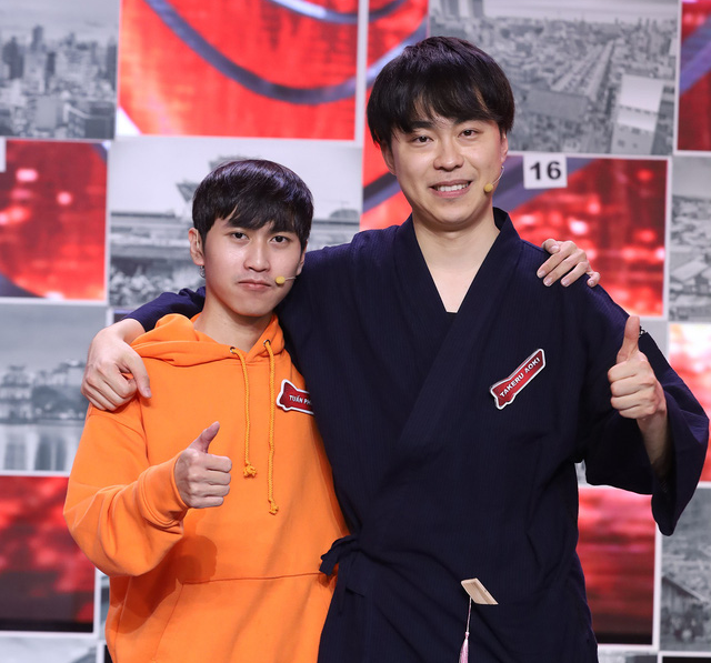 Siêu trí tuệ Việt Nam mùa 1: Tuấn Phi, Huy Hoàng qua mặt đối thủ Nhật - Ảnh 7. Siêu trí tuệ Việt Nam mùa 1: Tuấn Phi, Huy Hoàng qua mặt đối thủ Nhật - Ảnh 7.