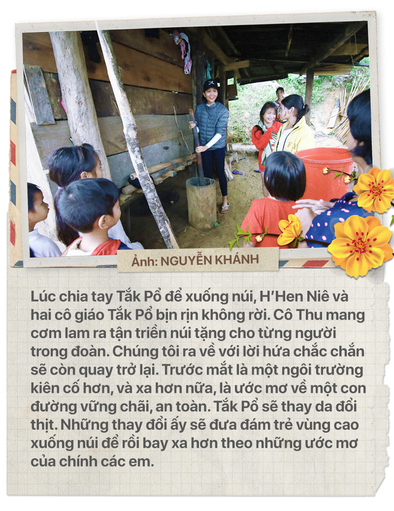 H’Hen Nie đến với cô trò Tắk Pổ - Ảnh 11.