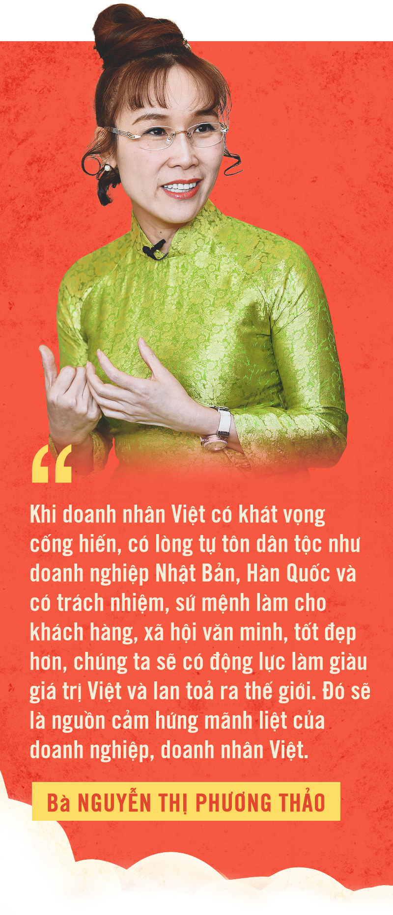 CEO Vietjet Nguyễn Thị Phương Thảo: Tiền nhiều để hiện thực hóa những ước mơ cao đẹp - Ảnh 9.
