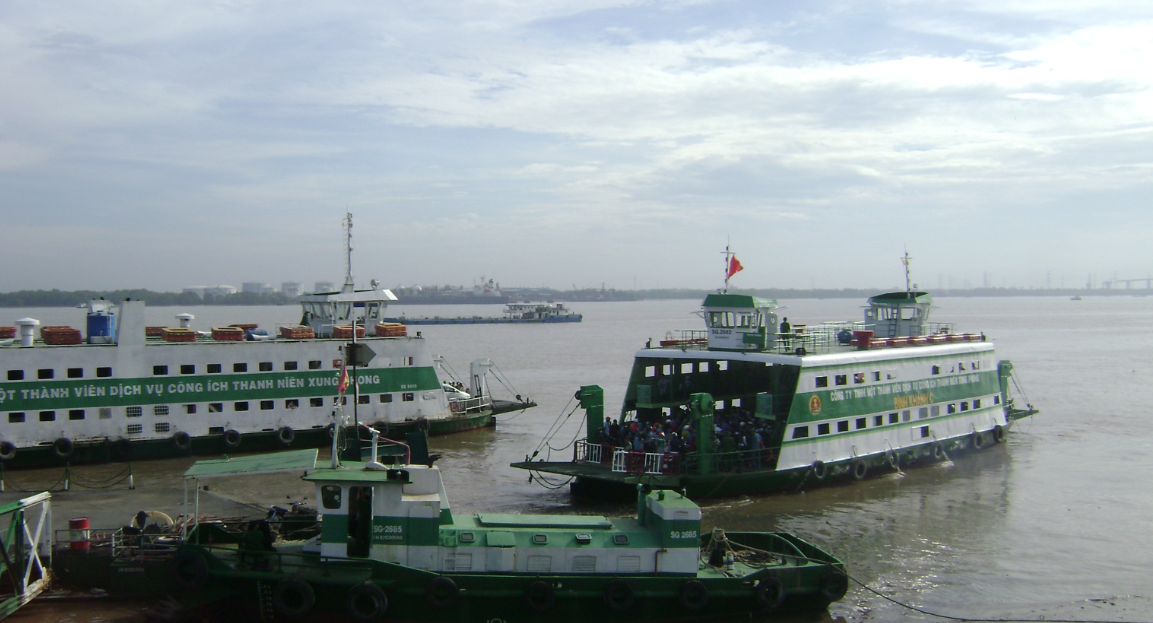 Phà Bình Khánh, Cát Lái tăng gấp đôi số chuyến dịp Tết Canh Tý - Ảnh 1. Phà Bình Khánh, Cát Lái tăng gấp đôi số chuyến dịp Tết Canh Tý - Ảnh 1.