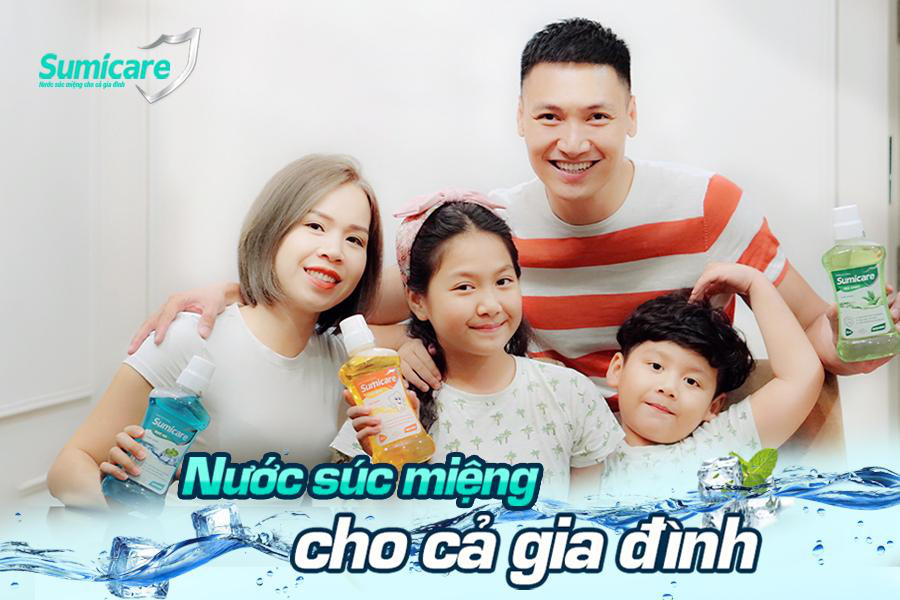 Sumicare - Nước súc miệng giúp diệt khuẩn cho cả gia đình - Ảnh 1. Sumicare - Nước súc miệng giúp diệt khuẩn cho cả gia đình - Ảnh 1.