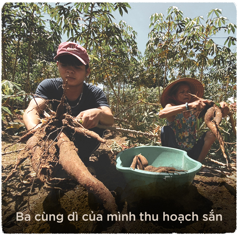 Tiếp sức đến trường: Dệt cói, trồng sắn và đeo đuổi ước mơ nghề nghiệp - Ảnh 9.