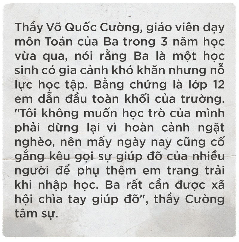 Tiếp sức đến trường: Dệt cói, trồng sắn và đeo đuổi ước mơ nghề nghiệp - Ảnh 7.
