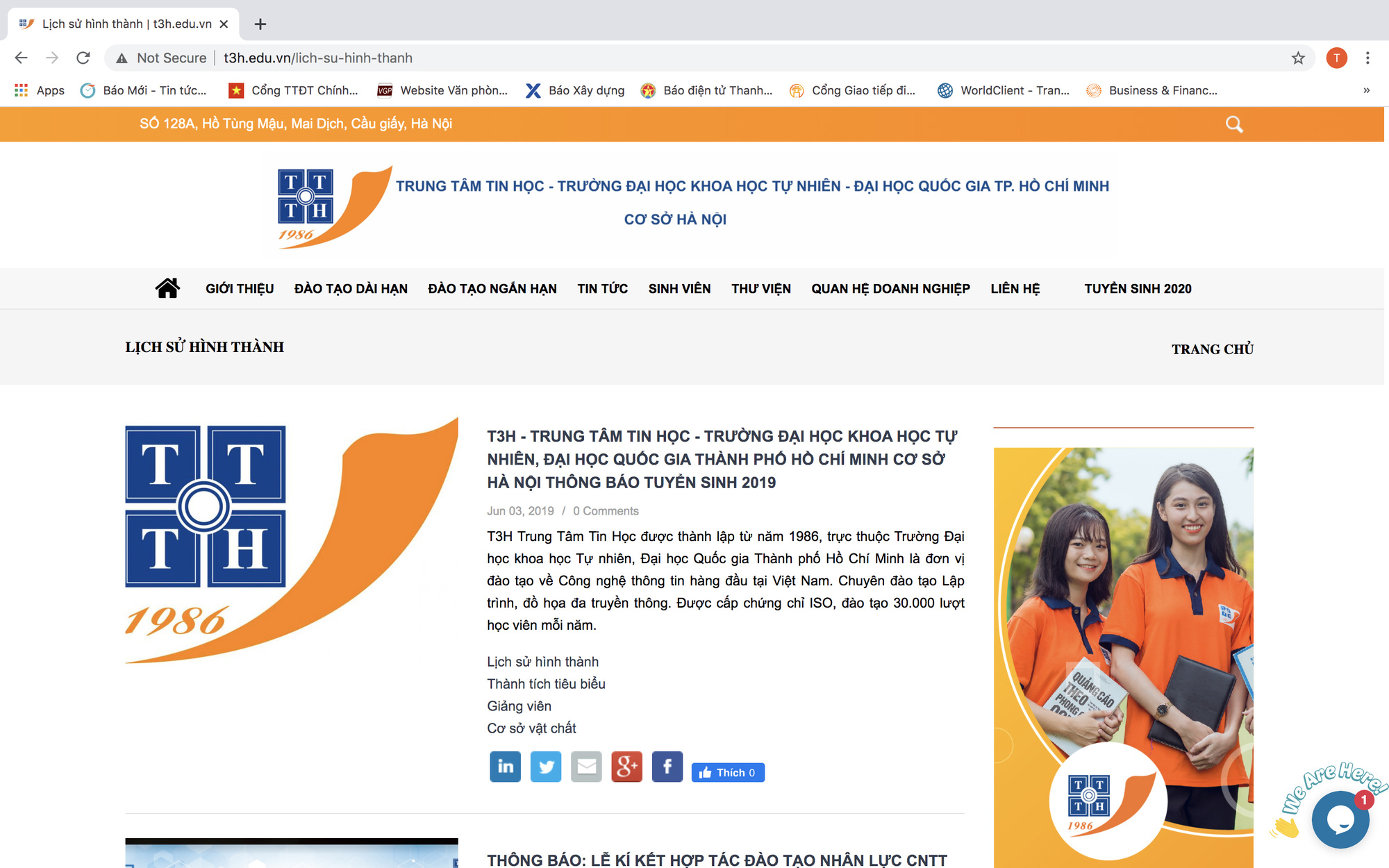 Gắn mác đại học TP.HCM để chiêu sinh ở Hà Nội - Ảnh 2. Gắn mác đại học TP.HCM để chiêu sinh ở Hà Nội - Ảnh 2.