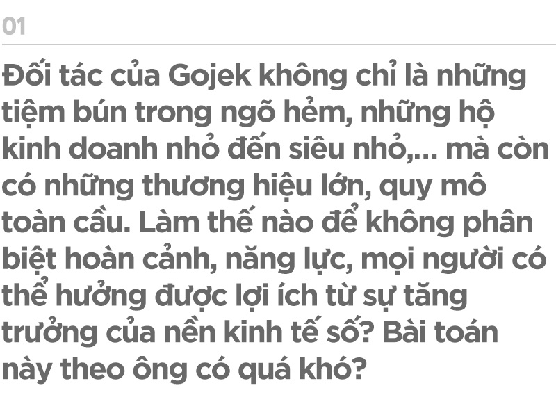Tổng giám đốc Gojek Việt Nam: Trong nền kinh tế số, chúng tôi chia sẻ với đối tác - Ảnh 2.