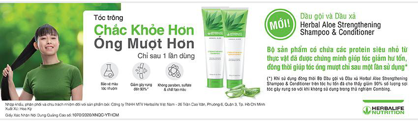 Herbalife Việt Nam ra mắt Dầu gội Herbal Aloe Strengthening Shampoo và Dầu xả Herbal Aloe Strengthen - Ảnh 2. Herbalife Việt Nam ra mắt Dầu gội Herbal Aloe Strengthening Shampoo và Dầu xả Herbal Aloe Strengthen - Ảnh 2.