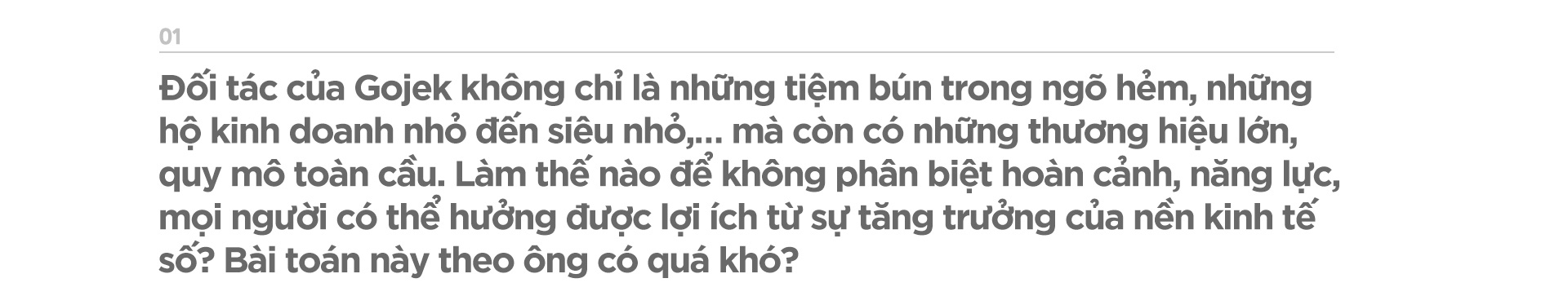 Tổng giám đốc Gojek Việt Nam: Trong nền kinh tế số, chúng tôi chia sẻ với đối tác - Ảnh 2.