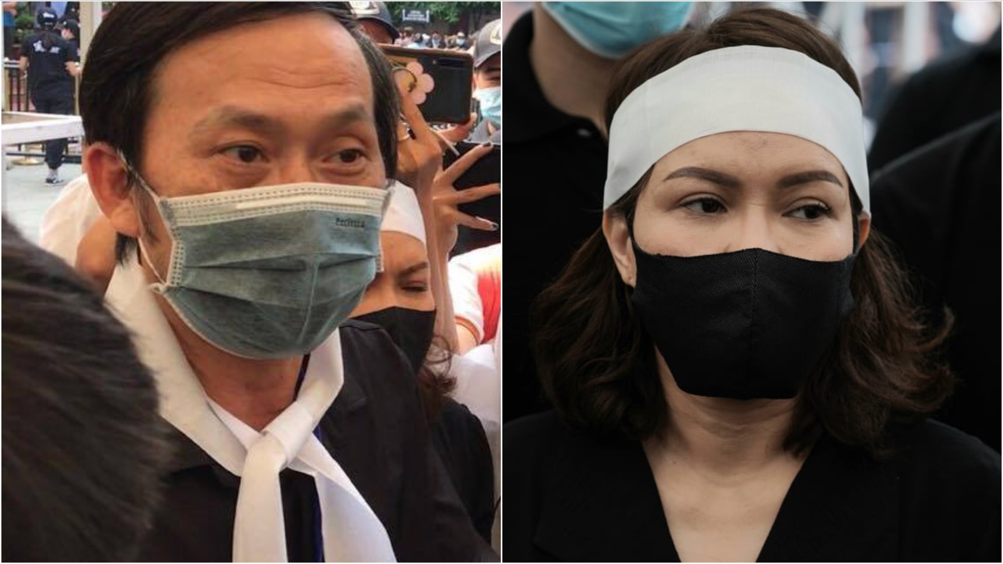 Hoài Linh, Việt Hương mang khăn tang trong suốt tang lễ Chí Tài - Ảnh 2.