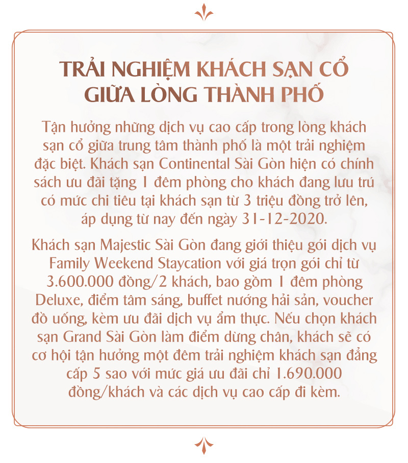 Continental - khách sạn mang ‘lịch sử của Sài Gòn’ - Ảnh 10.