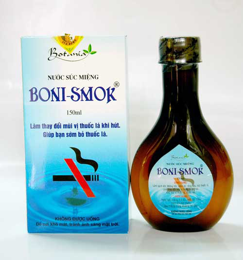 Bỏ thuốc lá không khó vì đã có Boni-Smok! - Ảnh 1. Bỏ thuốc lá không khó vì đã có Boni-Smok! - Ảnh 1.