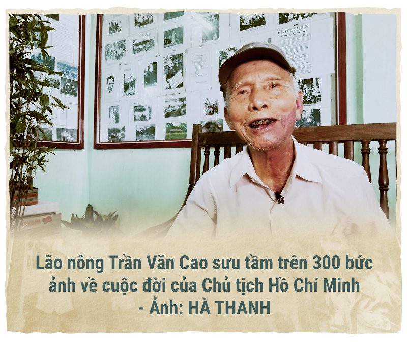 Lão nông kể chuyện về Bác Hồ qua những bức ảnh - Ảnh 1. Lão nông kể chuyện về Bác Hồ qua những bức ảnh - Ảnh 1.
