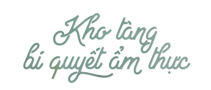 Sách tưởng nhớ: Lưu ký ức, giữ gìn bí quyết nấu ăn - Ảnh 3.