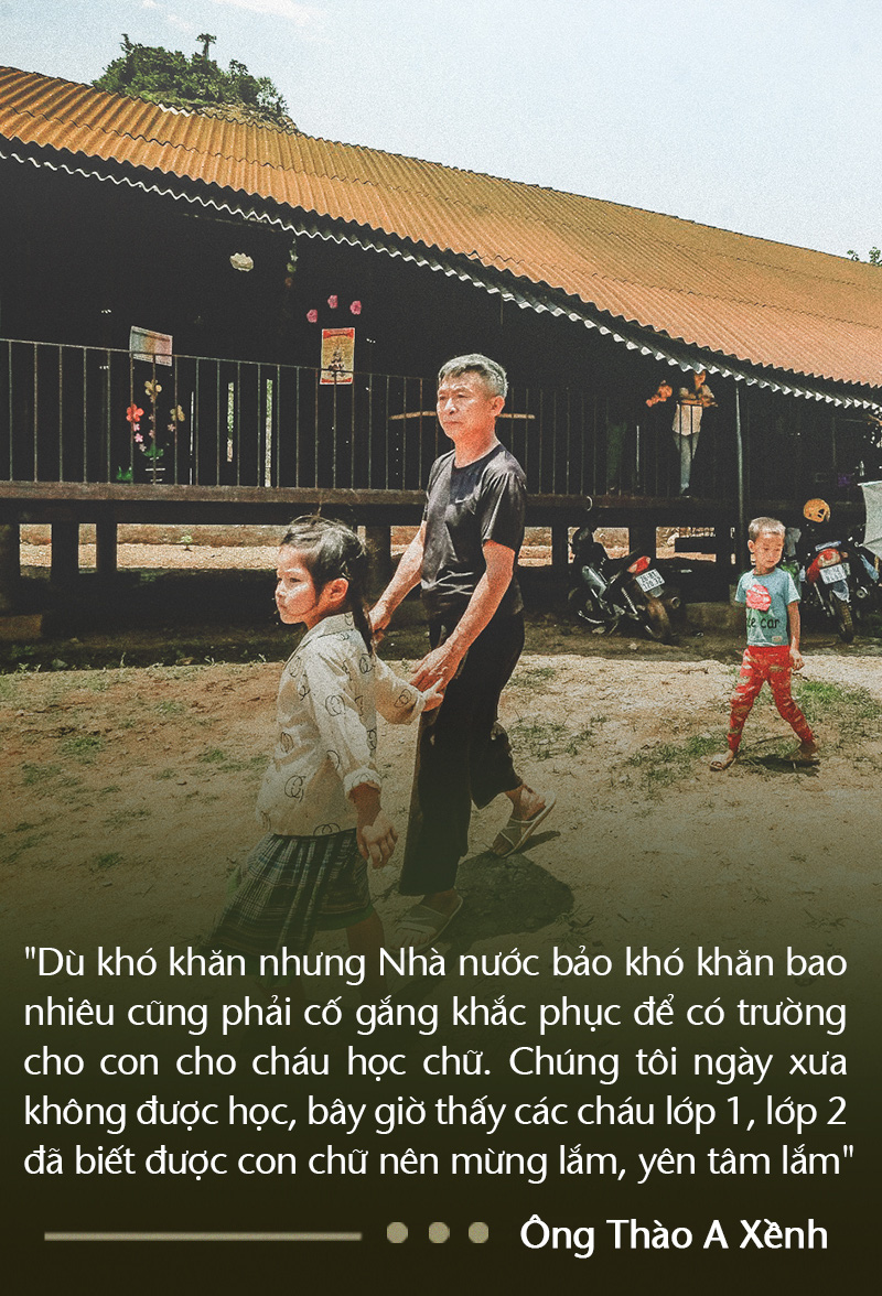 Điểm trường Bó Mon đẹp như mơ giữa núi đồi Tây Bắc - Ảnh 5.