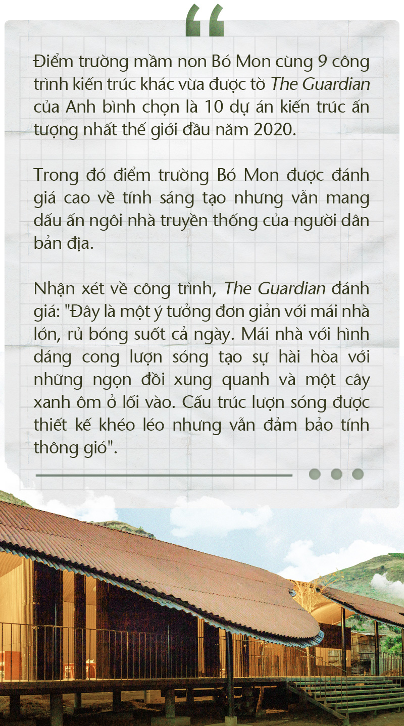 Điểm trường Bó Mon đẹp như mơ giữa núi đồi Tây Bắc - Ảnh 10.